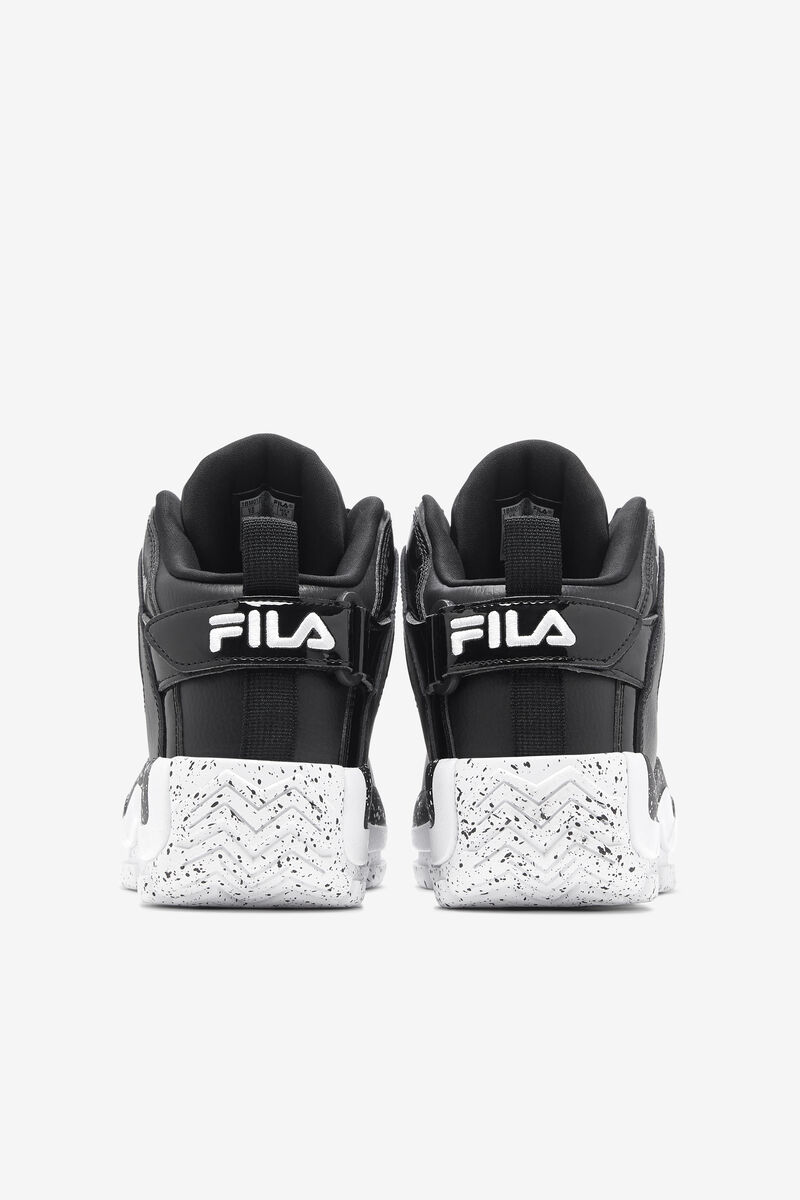 Men's Fila Grant Hill 2 Basketball Shoes Black / White / Black | hVkO8FPk918