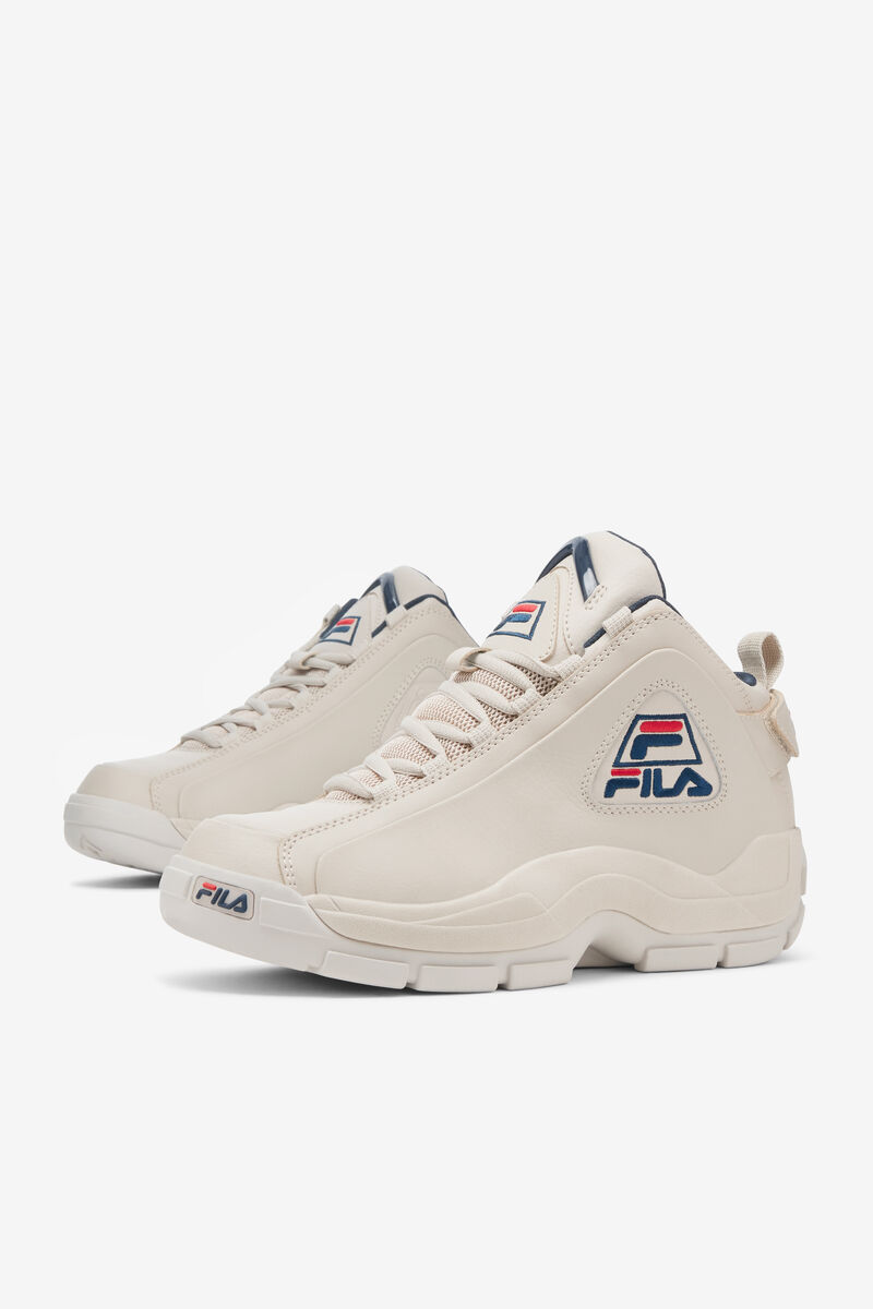 Men's Fila Grant Hill 2 Cement Basketball Shoes Beige | tfFrUCtYv7W