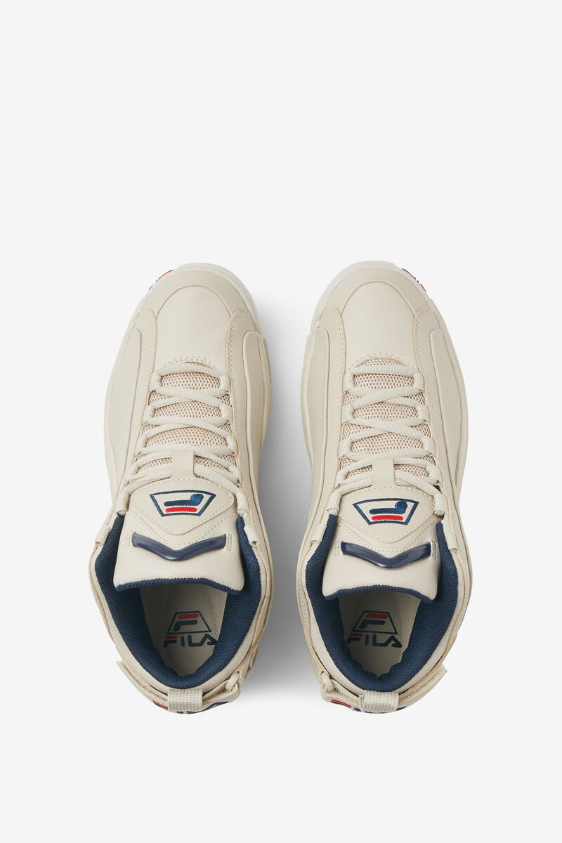 Men's Fila Grant Hill 2 Cement Basketball Shoes Beige | tfFrUCtYv7W