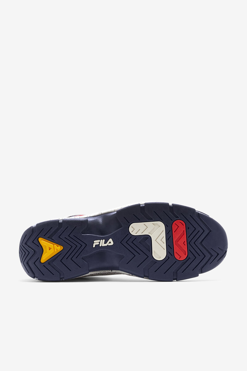 Men's Fila Grant Hill 2 Outdoor Basketball Shoes Navy / Silver / Black | CS3JynyzekT