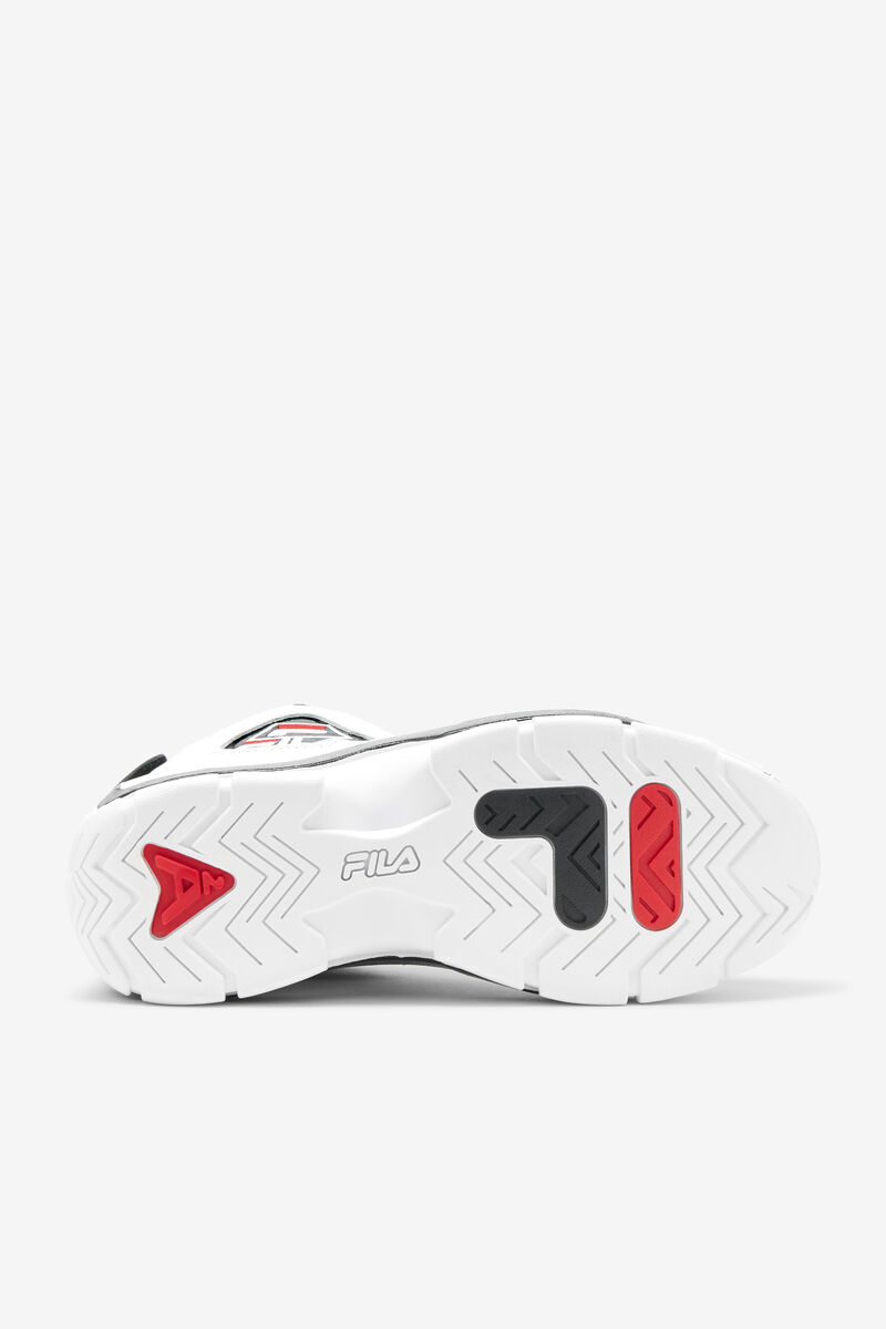 Men's Fila Grant Hill 2 Repeat Shoes Official | Fila Sneakers White / Black / Red | 1Mjw5fXZElR