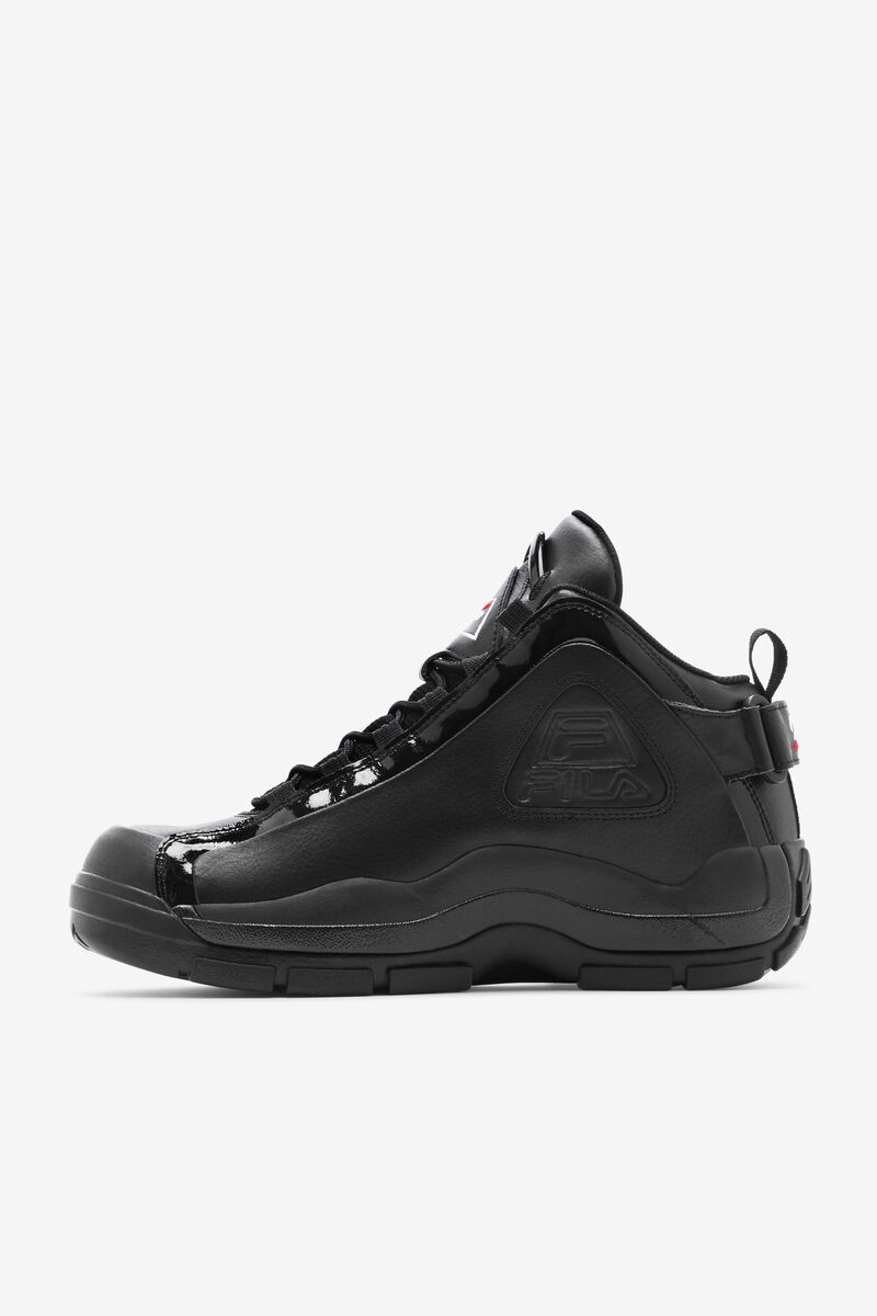 Men's Fila Grant Hill 2 Shoes - 25th Anniversary Edition | Fila Sneakers Black / White / Red | Qq4Is