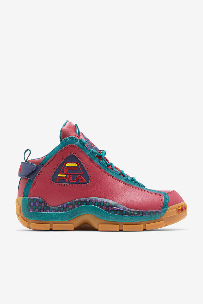 Men\'s Fila Grant Hill 2 Shoes - Retro Color Combo | Fila Sneakers Red | Bi6aQ62tOfL