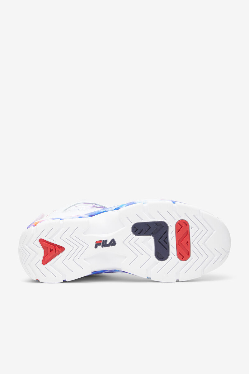 Men's Fila Grant Hill 2 Tie Dye Basketball Shoes White / White | TmOZkH2iov1
