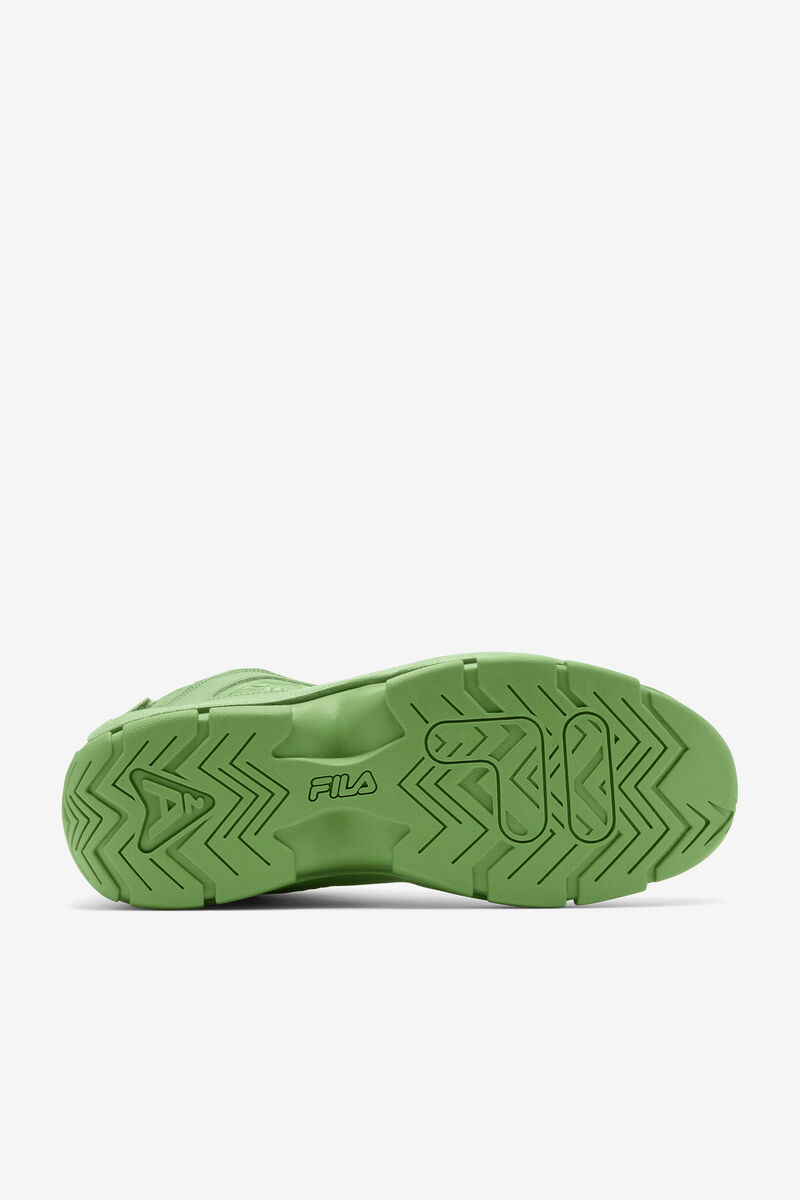 Men's Fila Grant Hill 2 Woven Basketball Shoes Green / Green / Green | DU9WaoPVSt2