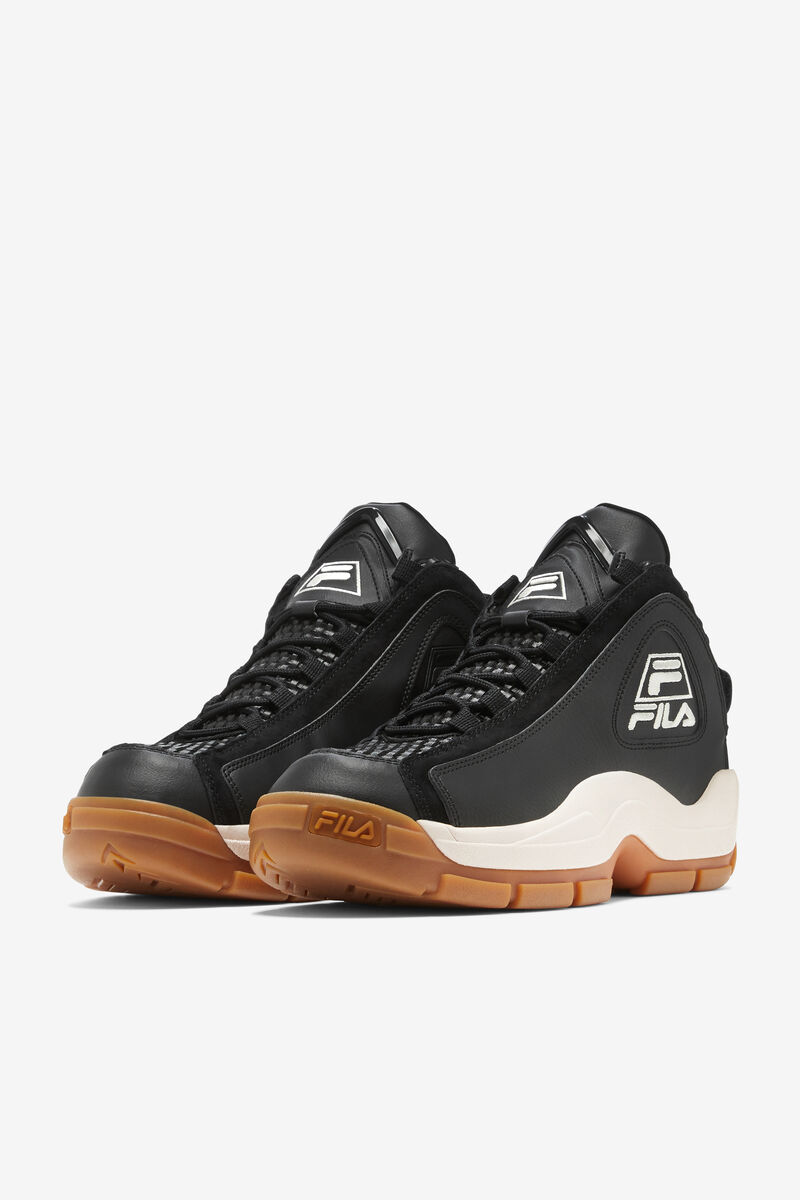 Men's Fila Grant Hill 2 Woven Basketball Shoes Black | xysiYHqCAMF