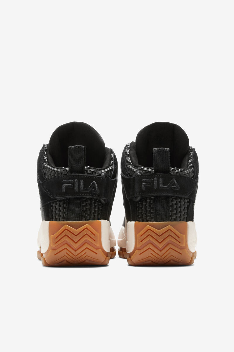 Men's Fila Grant Hill 2 Woven Basketball Shoes Black | xysiYHqCAMF