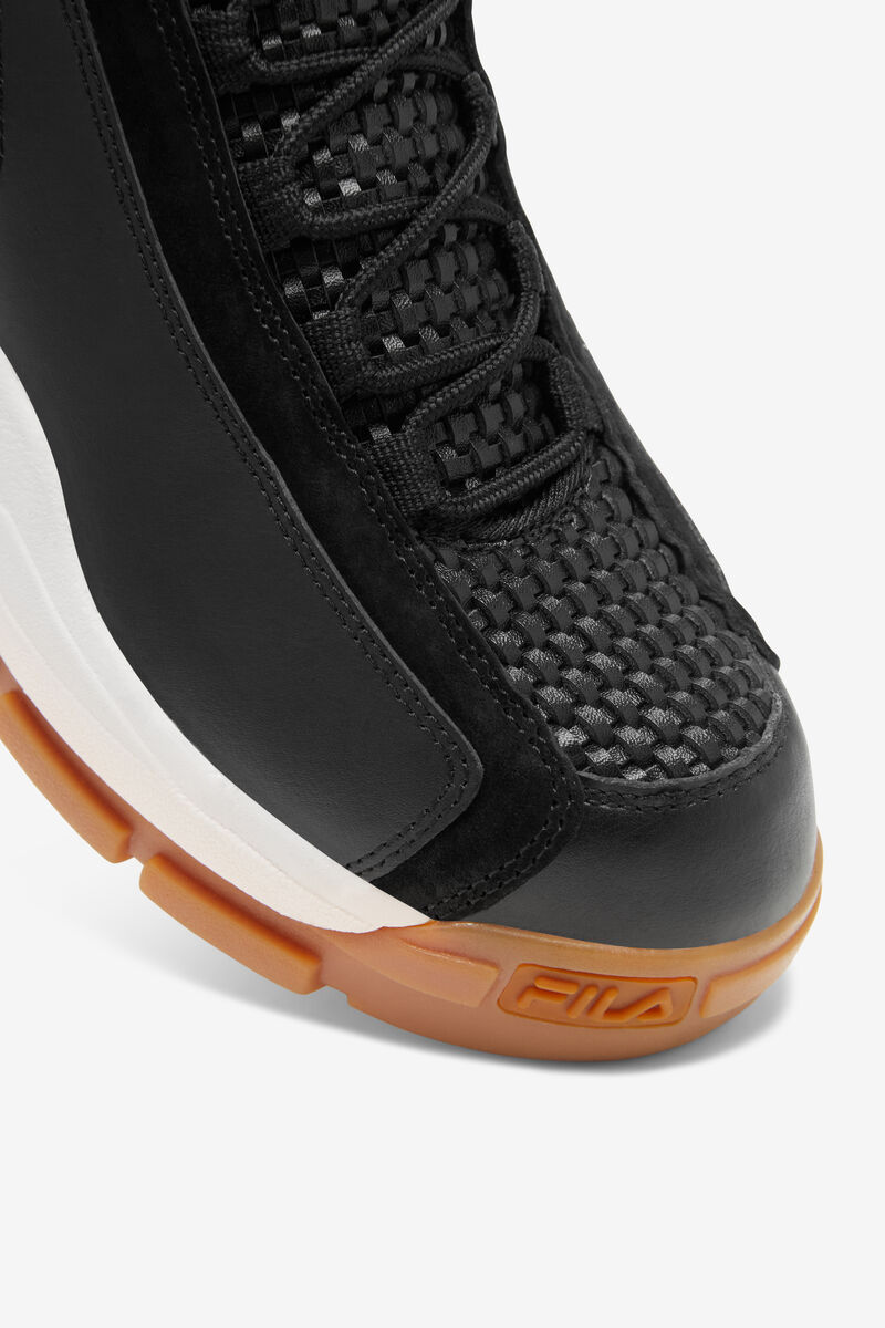 Men's Fila Grant Hill 2 Woven Basketball Shoes Black | xysiYHqCAMF