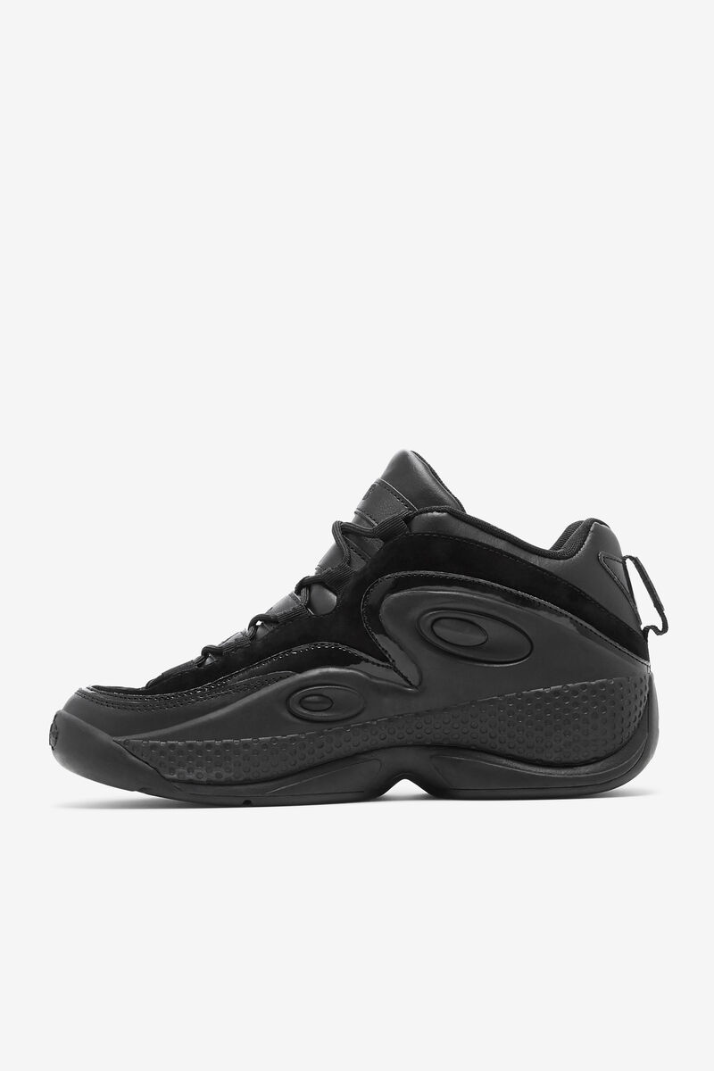 Men's Fila Grant Hill 3 Basketball Shoes Black / Black / Black | dFPmdYW7D3Y