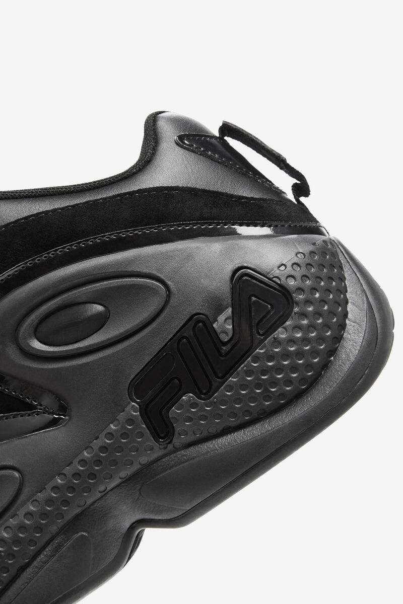 Men's Fila Grant Hill 3 Basketball Shoes Black / Black / Black | dFPmdYW7D3Y
