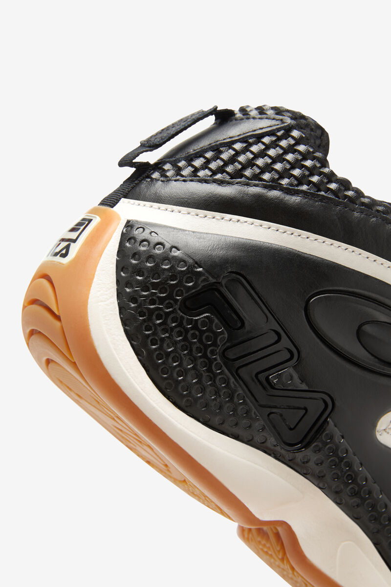 Men's Fila Grant Hill 3 Woven Basketball Shoes Black | 7m3AoRxUpnn