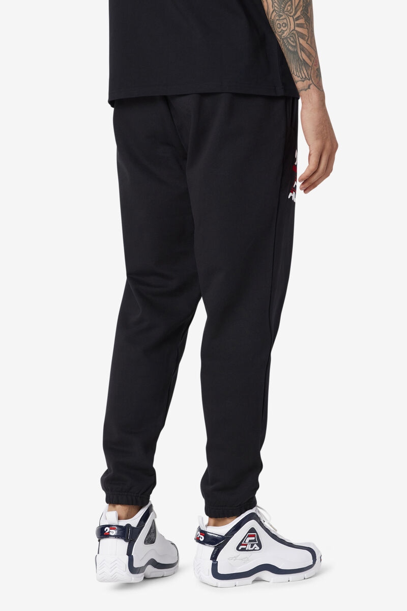 Men's Fila Grant Hill Orson Pant Pants Black | BUgInrz7BfA