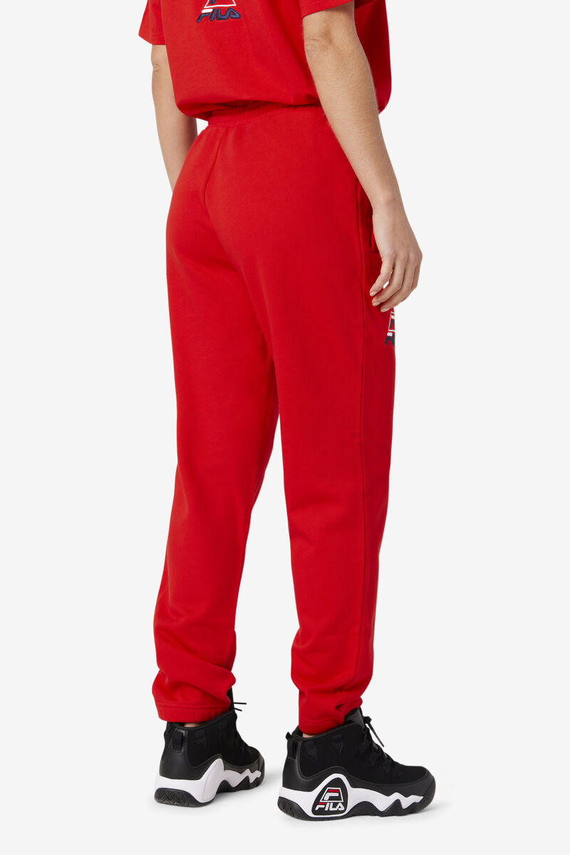 Men's Fila Grant Hill Orson Pant Pants Red | NmgJxUTBx7m