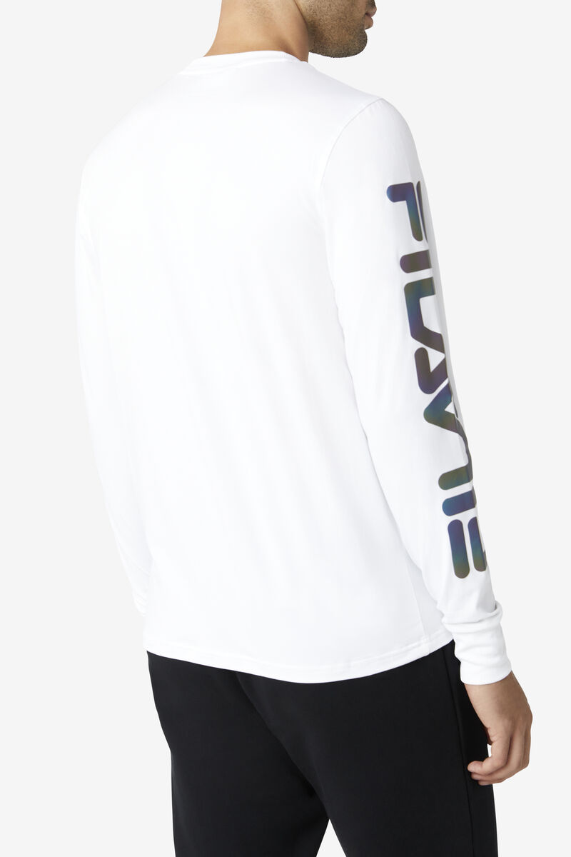 Men's Fila Grey Shirt White | it9FiznIRgY