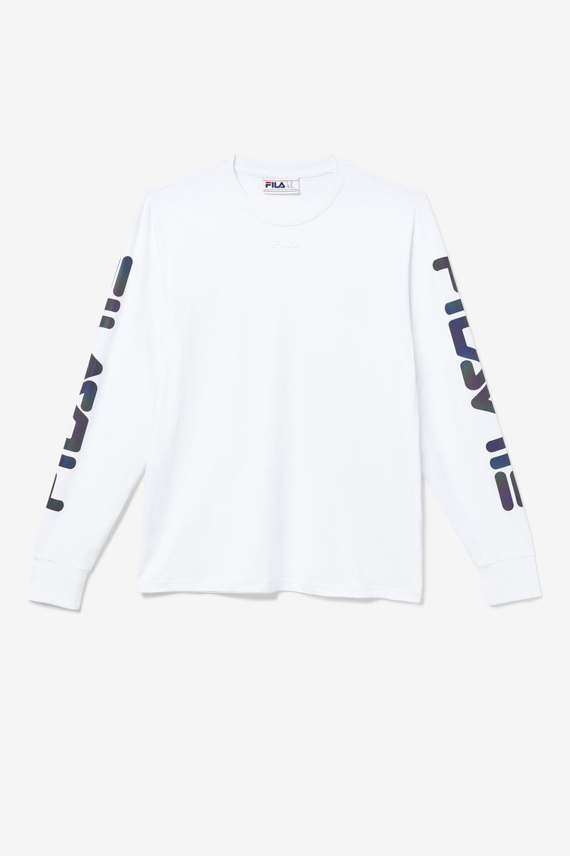 Men\'s Fila Grey Shirt White | it9FiznIRgY