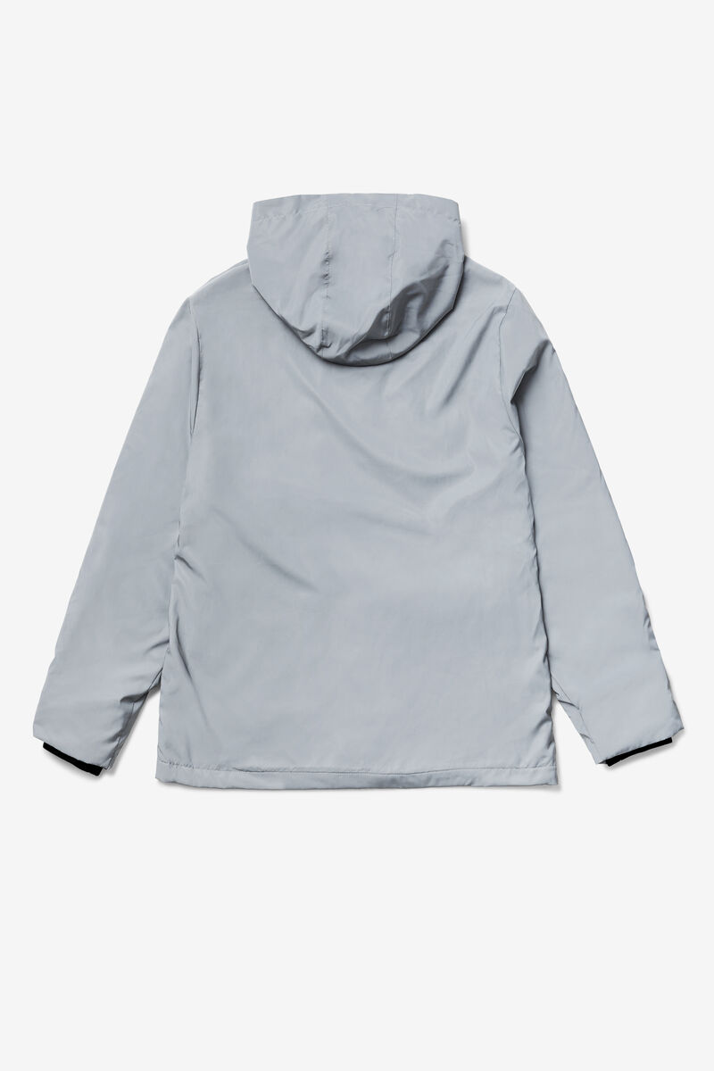 Men's Fila Grivola Shell Jacket Jackets Silver | MU8WnIxHiNa