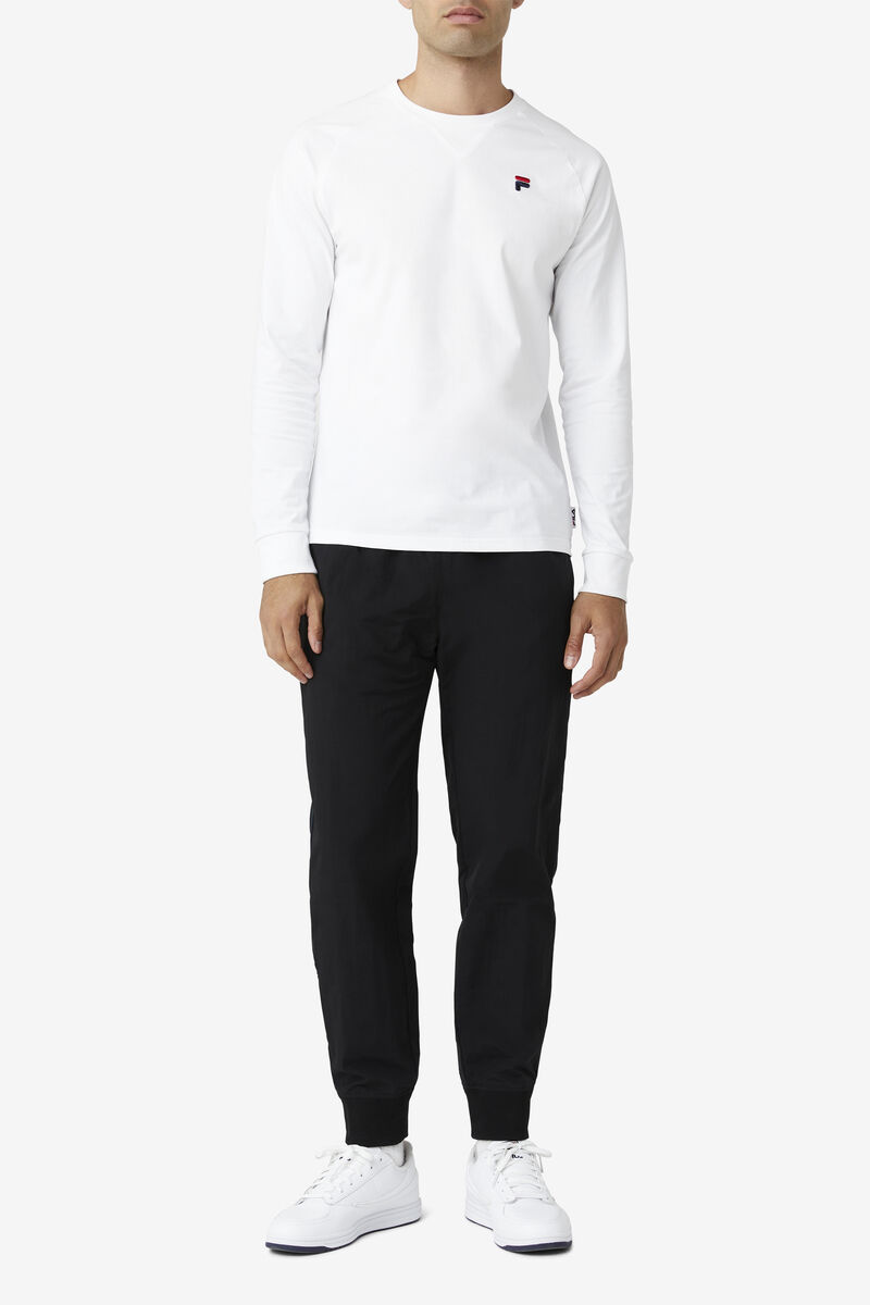 Men's Fila Harper Wind Pant Pants Black | Itrts3Dgq31