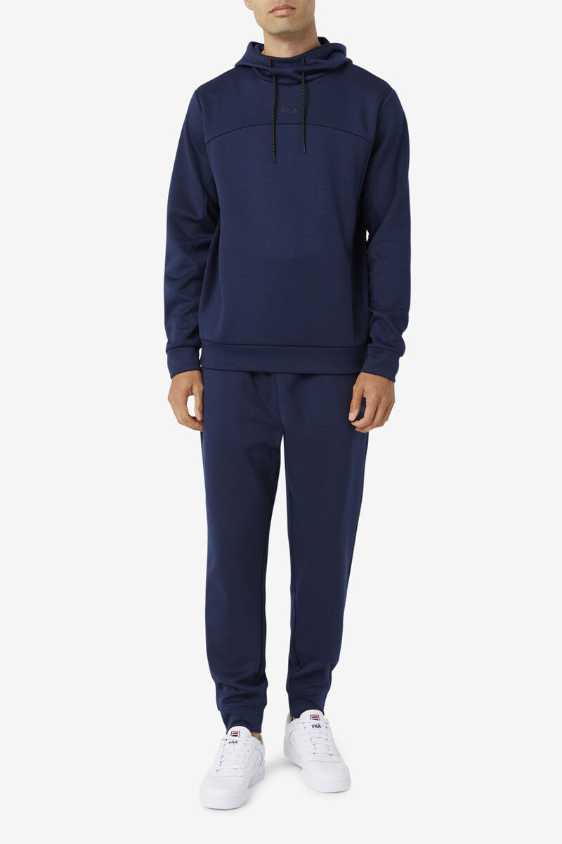 Men's Fila Himmat Jogger Pants Navy / Black | WX4EtVOeUyh
