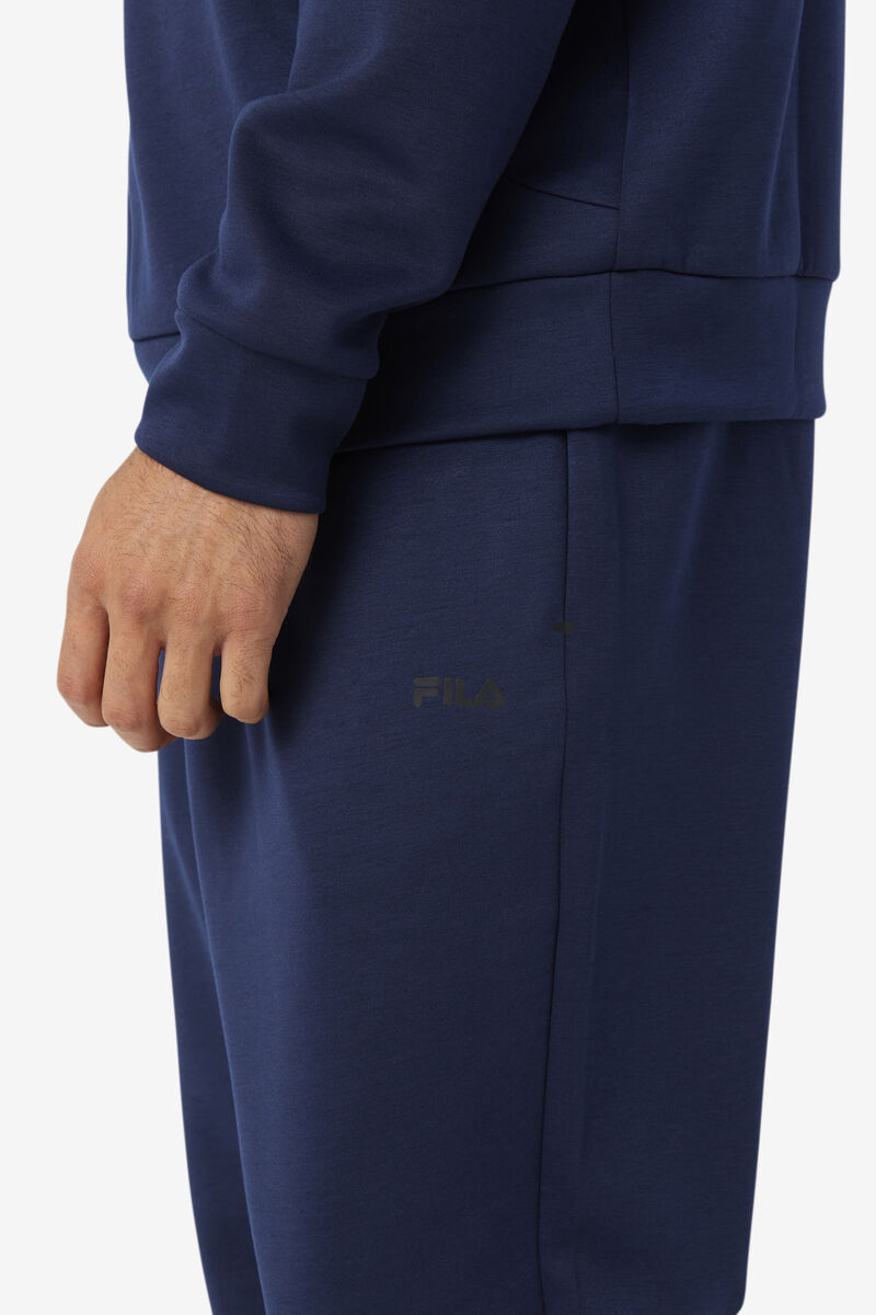 Men's Fila Himmat Jogger Pants Navy / Black | WX4EtVOeUyh