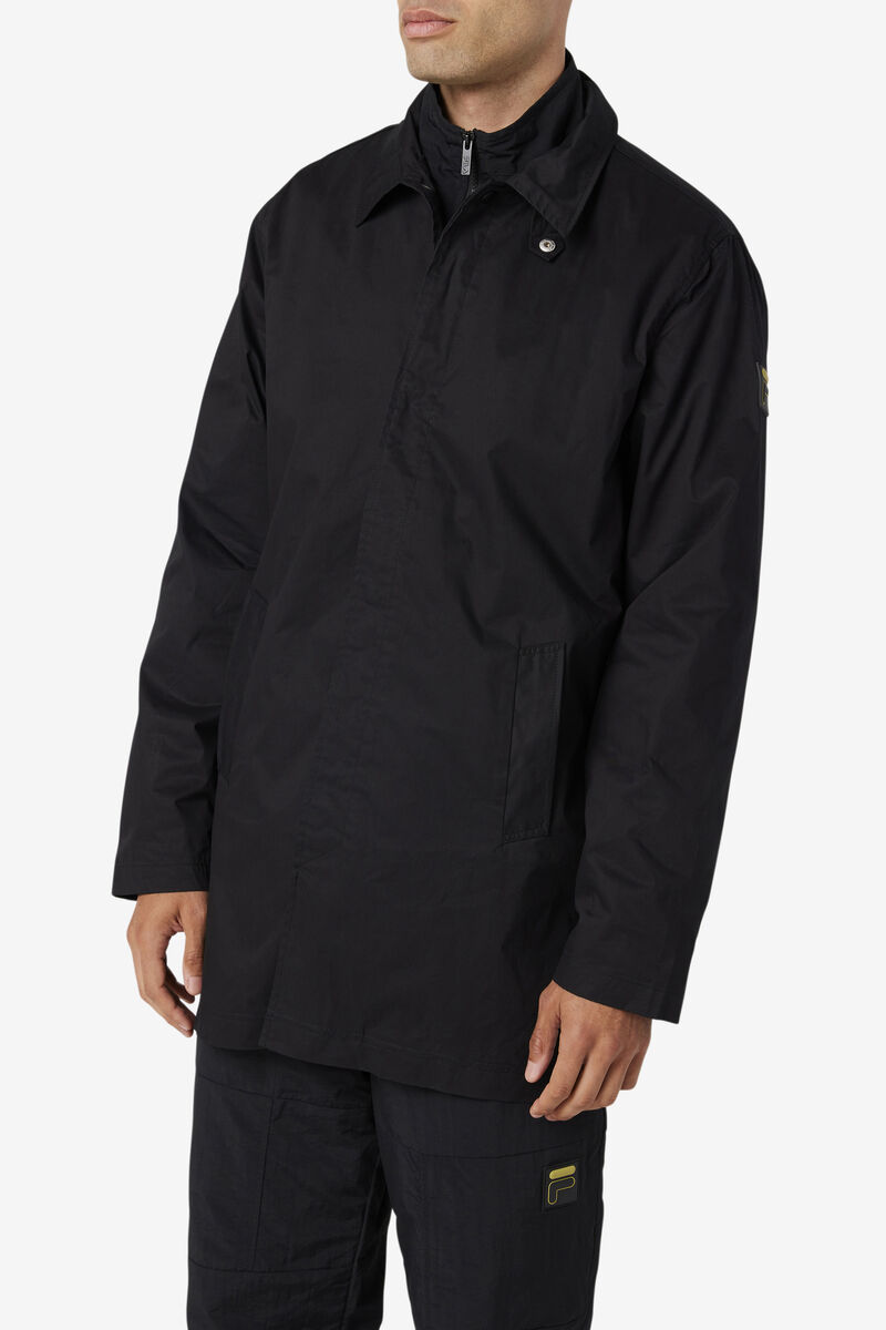 Men's Fila Holmes Jacket Jackets Black | zgHMsmu9MzV