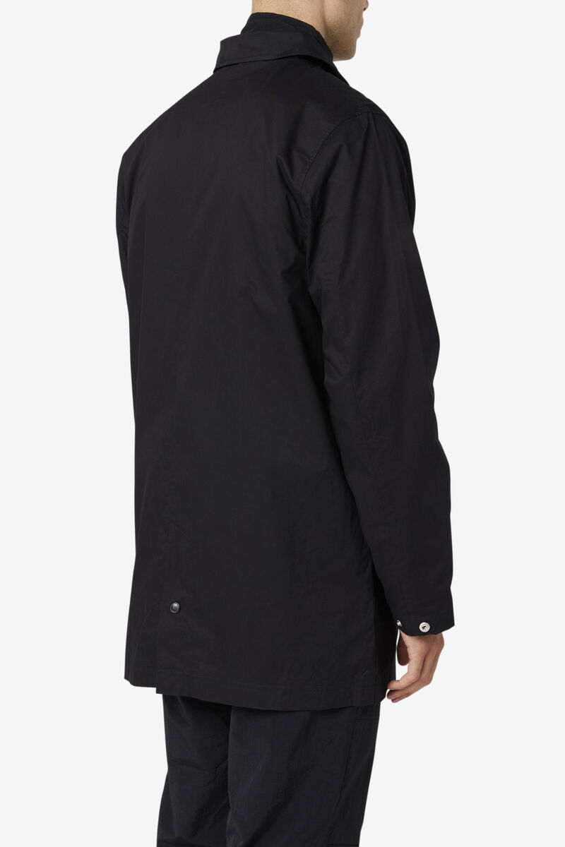 Men's Fila Holmes Jacket Jackets Black | zgHMsmu9MzV