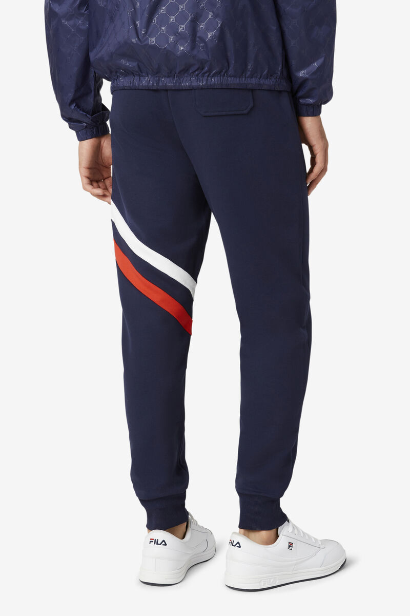 Men's Fila Indie Jogger Tracksuits Navy | xSb3pMMbSgI