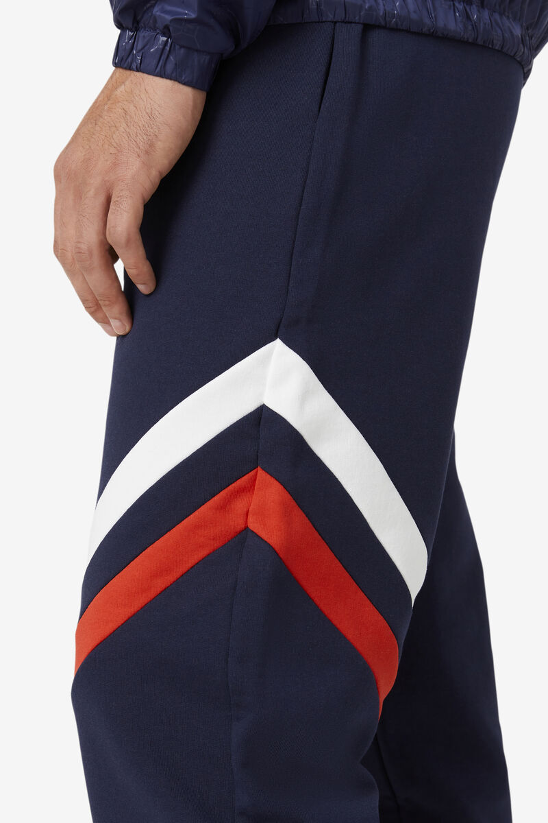 Men's Fila Indie Jogger Tracksuits Navy | xSb3pMMbSgI