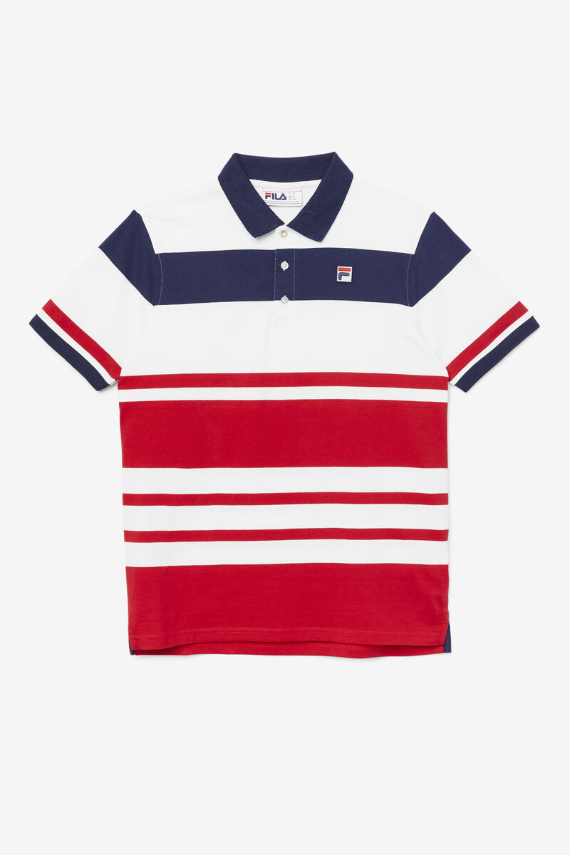 Men\'s Fila Jacinth Polo Polos White | rhsvLpBDMzz
