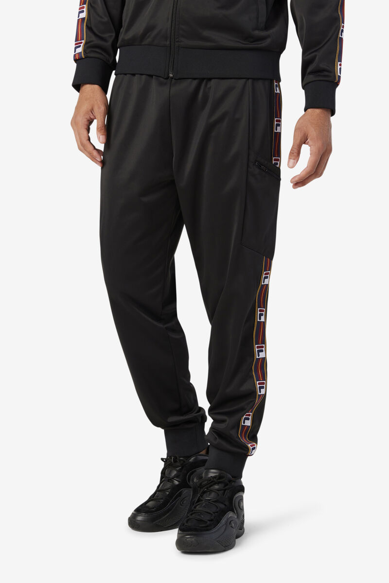 Men's Fila Jaxson Pant Pants Black | P9ZtzjgehTM