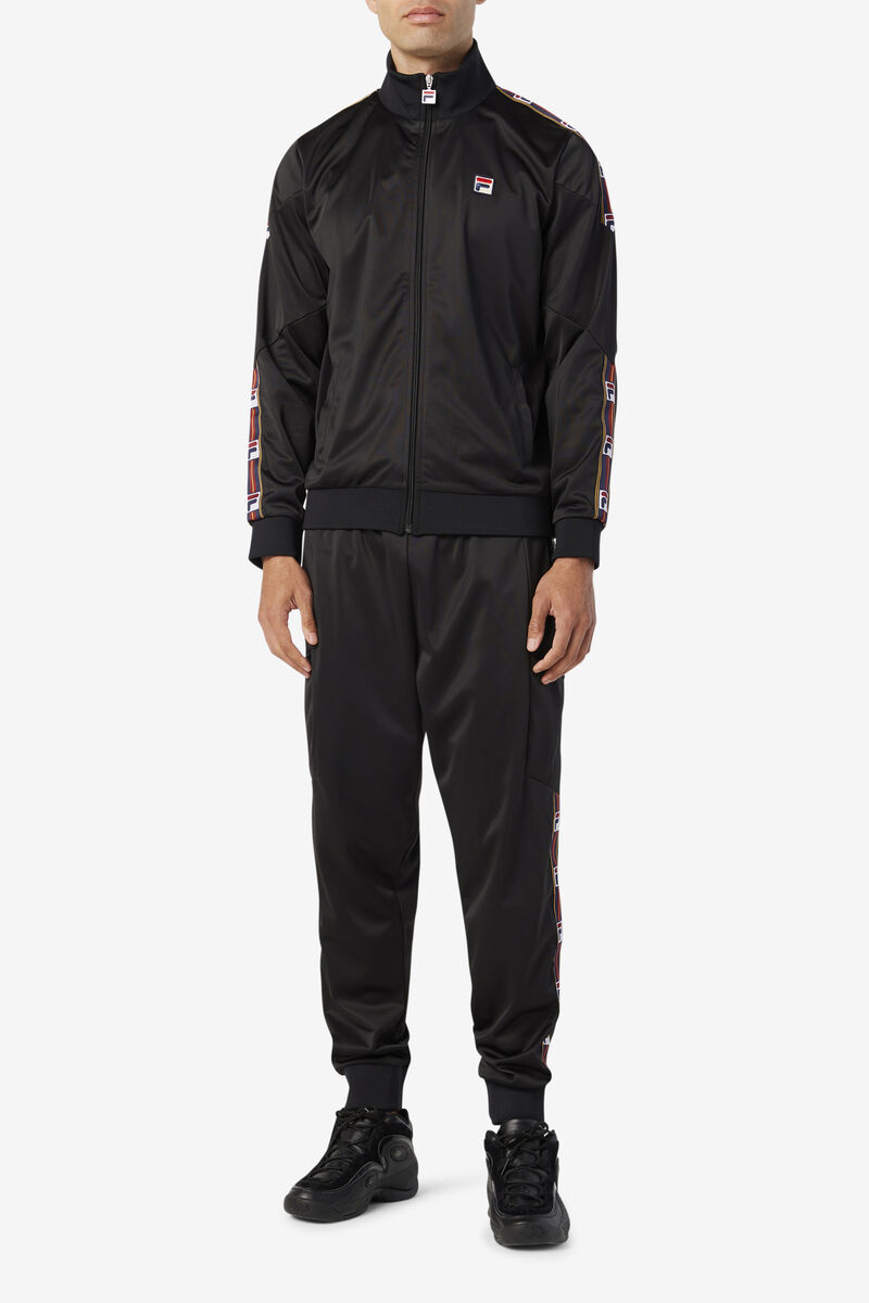 Men's Fila Jaxson Pant Pants Black | P9ZtzjgehTM