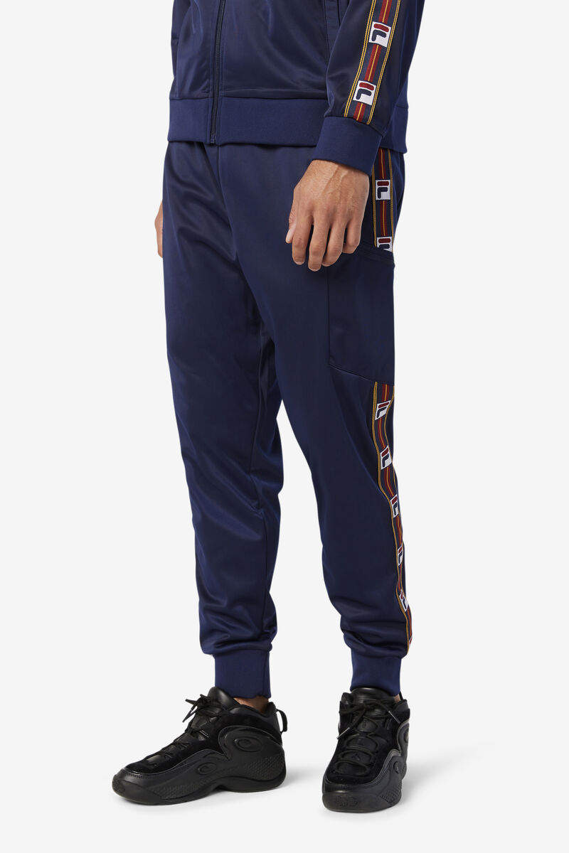 Men's Fila Jaxson Pant Pants Navy | gYGt6FgsXnI