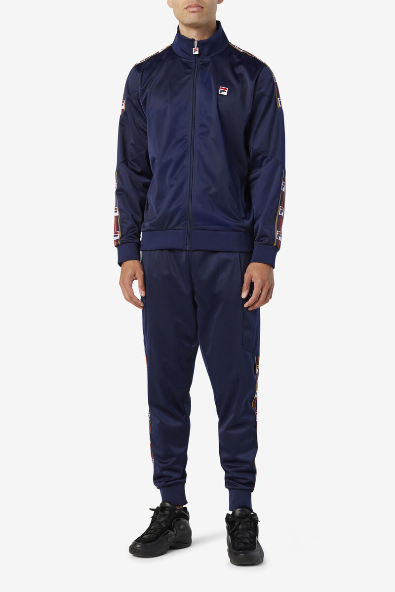Men's Fila Jaxson Pant Pants Navy | gYGt6FgsXnI