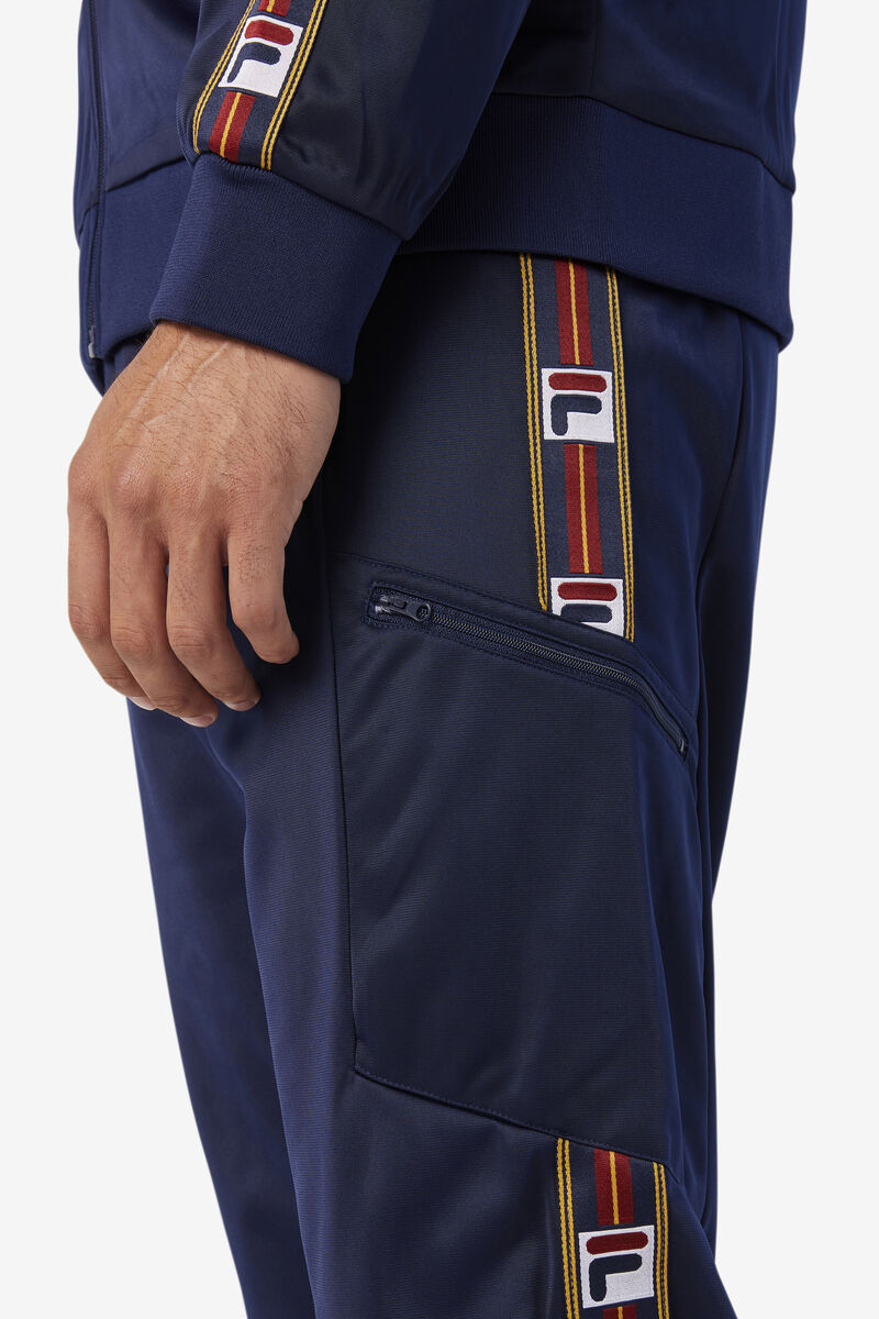 Men's Fila Jaxson Pant Pants Navy | gYGt6FgsXnI
