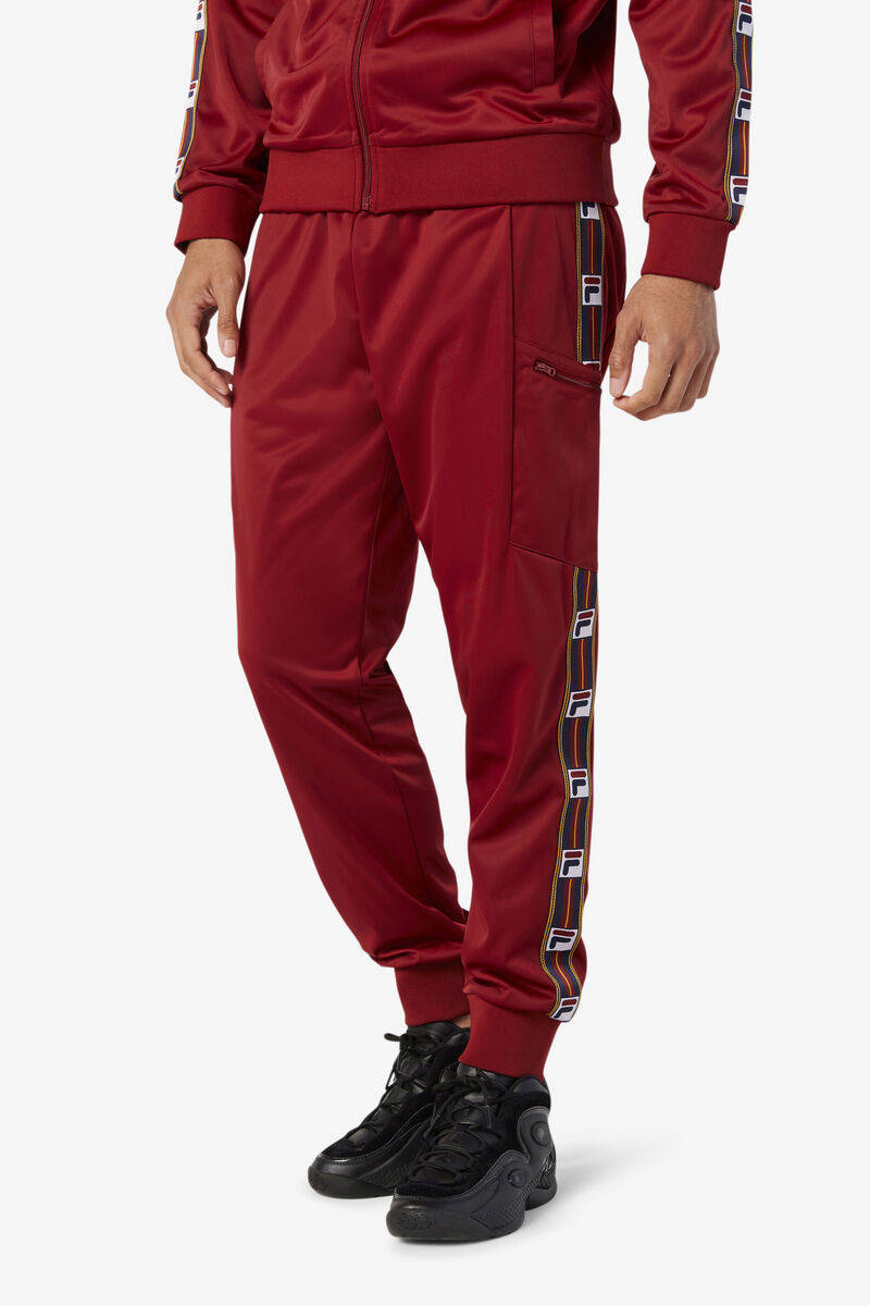 Men's Fila Jaxson Pant Tracksuits Red | Tsg74818hNn