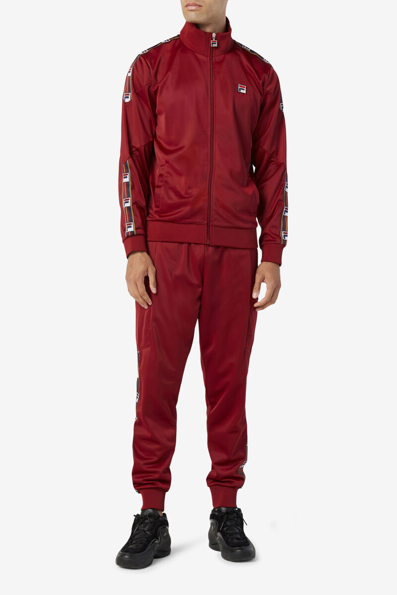 Men's Fila Jaxson Pant Tracksuits Red | Tsg74818hNn