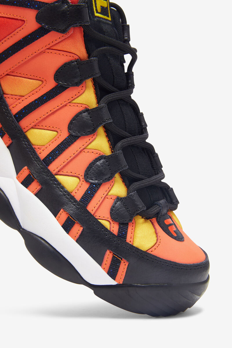 Men's Fila Jerry Stackhouse Spaghetti Basketball Shoes | Fila Sneakers Blue / Red | tWE4qkaXtOo