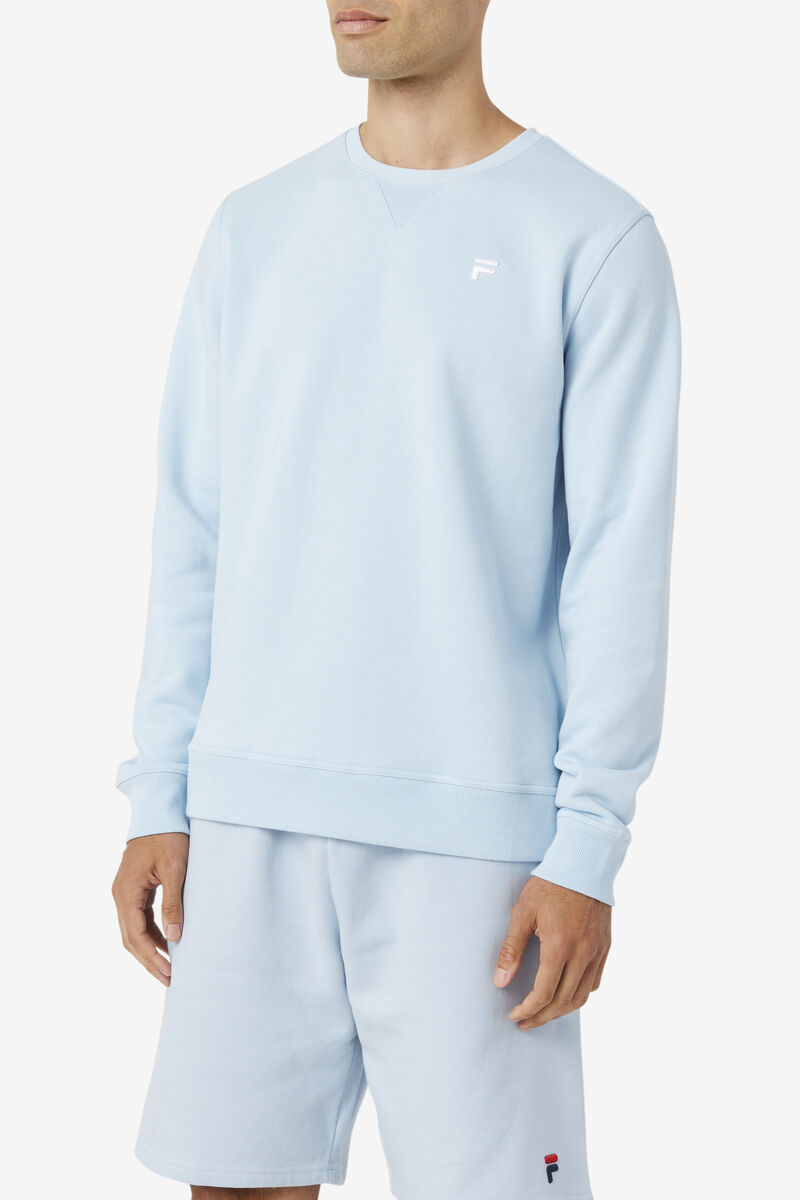 Men's Fila Kieve Sweatshirt Sweatshirts Light Blue | ZlBDNH7b6OH