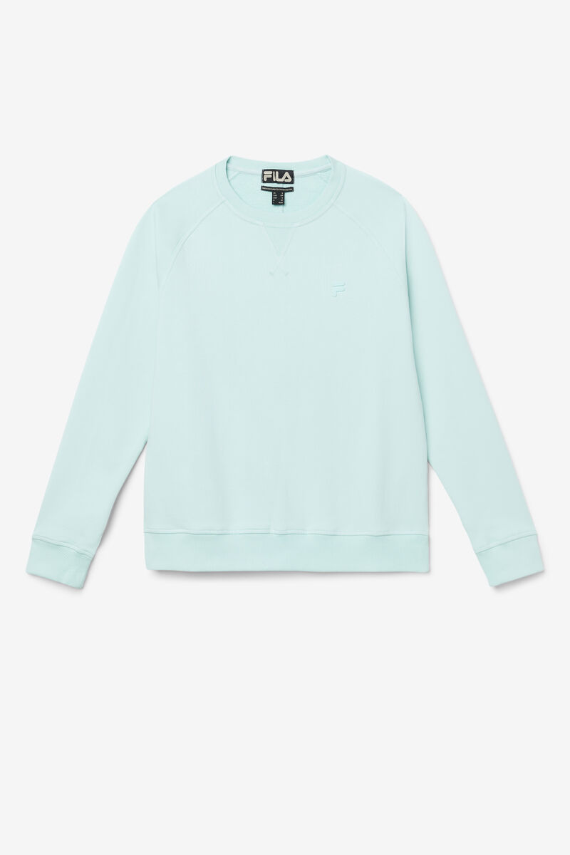 Men\'s Fila Logan Crewneck Sweatshirts Blue | Z14zxzRwYxh