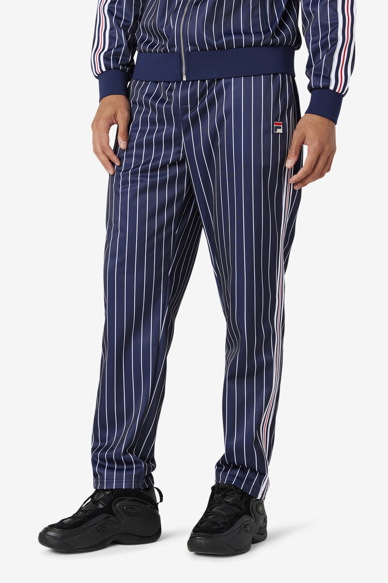 Men's Fila Lyons Track Pant Tracksuits Navy / White | smE6u2anz2a