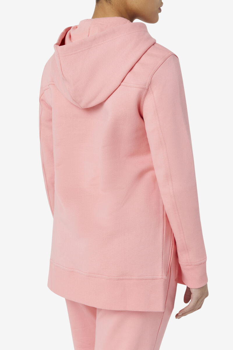Men's Fila Maddox Pullover Hoodie Hoodies Pink | FXAKbtB7dfC