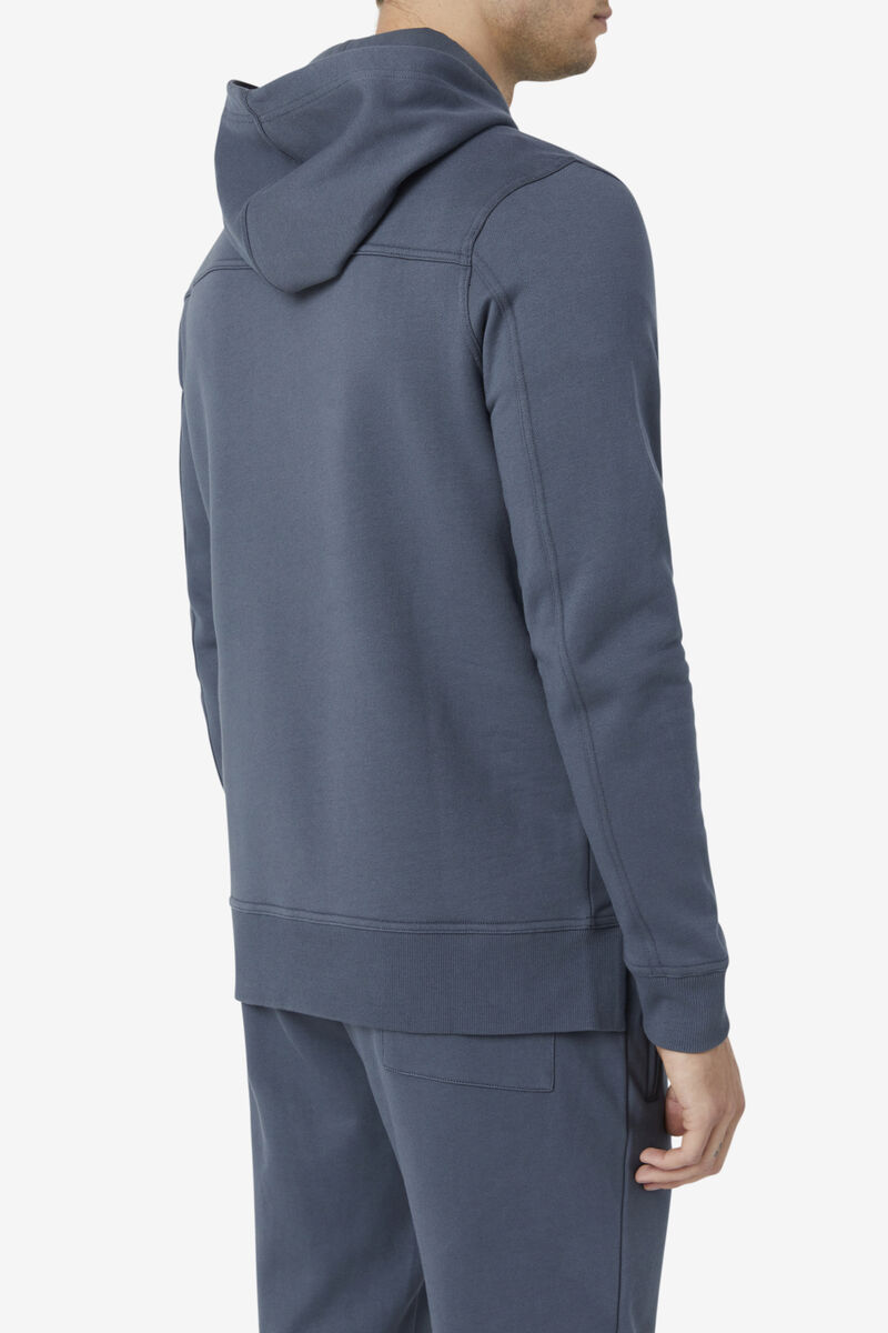 Men's Fila Maddox Pullover Hoodie Hoodies Dark Grey | Ie8lknw99HR