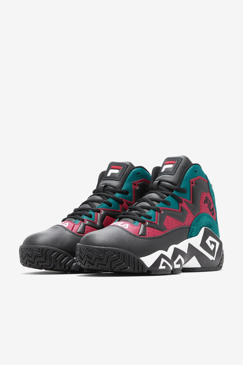 Men's Fila Mb Basketball Shoes - Suede Style | Fila Sneakers Black | Ixzx7tprfNV