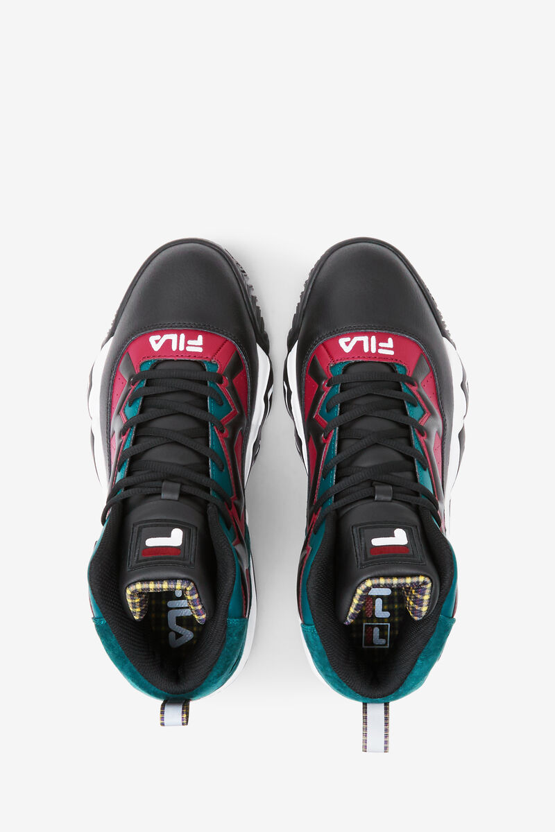 Men's Fila Mb Basketball Shoes - Suede Style | Fila Sneakers Black | Ixzx7tprfNV