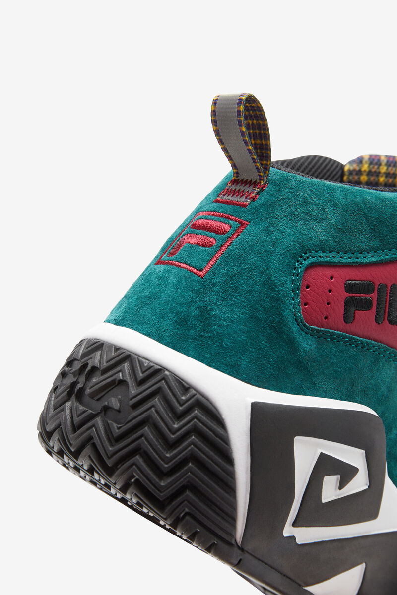Men's Fila Mb Basketball Shoes - Suede Style | Fila Sneakers Black | Ixzx7tprfNV