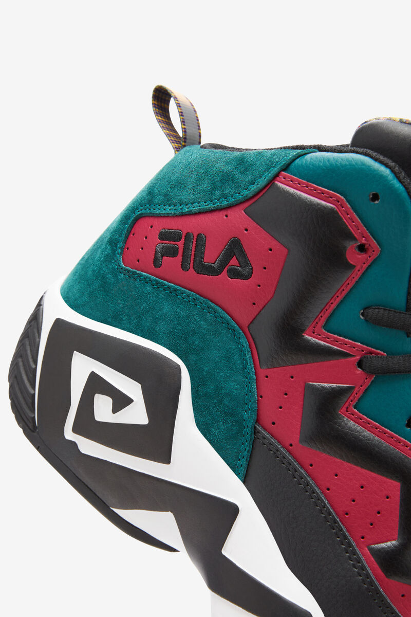 Men's Fila Mb Basketball Shoes - Suede Style | Fila Sneakers Black | Ixzx7tprfNV