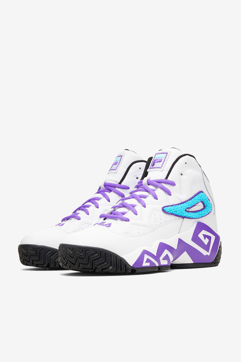 Men's Fila Mb Chenille - Sneakers & Lifestyle | Fila Sneakers White / Purple | ybpnJTQHXPJ