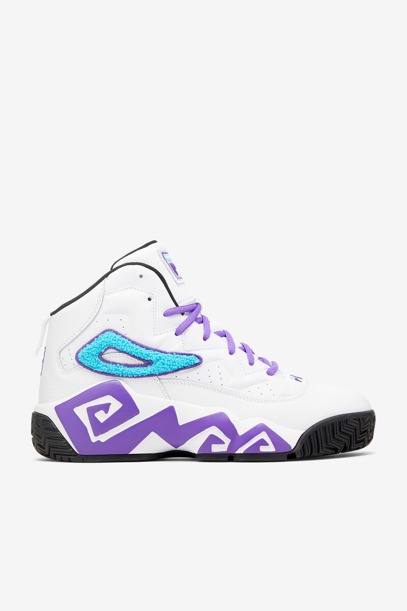 Men\'s Fila Mb Chenille - Sneakers & Lifestyle | Fila Sneakers White / Purple | ybpnJTQHXPJ