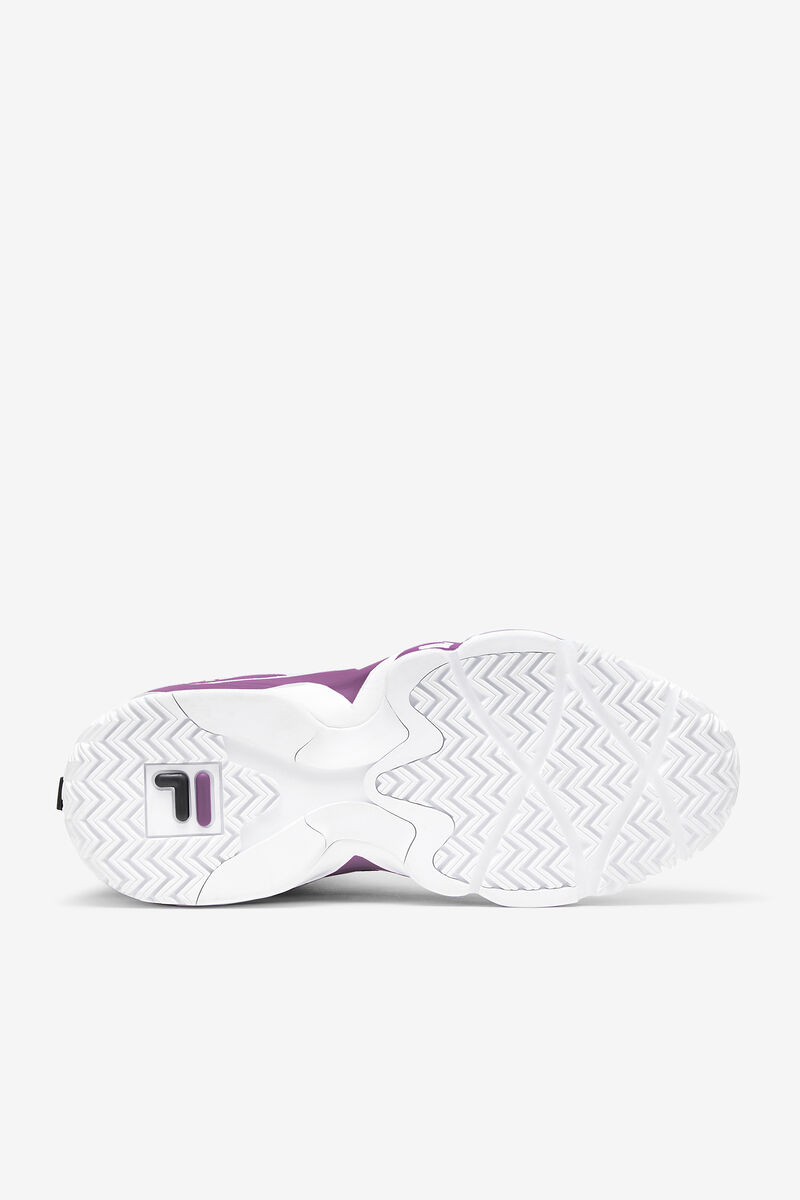 Men's Fila Mb Chunky High Top Sneakers | Fila Sneakers Black / White / Purple | 3l1apytHISv