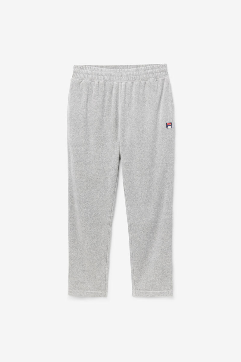 Men\'s Fila O-fit Velour Pant Tracksuits Grey | vLo2ZnF3oda