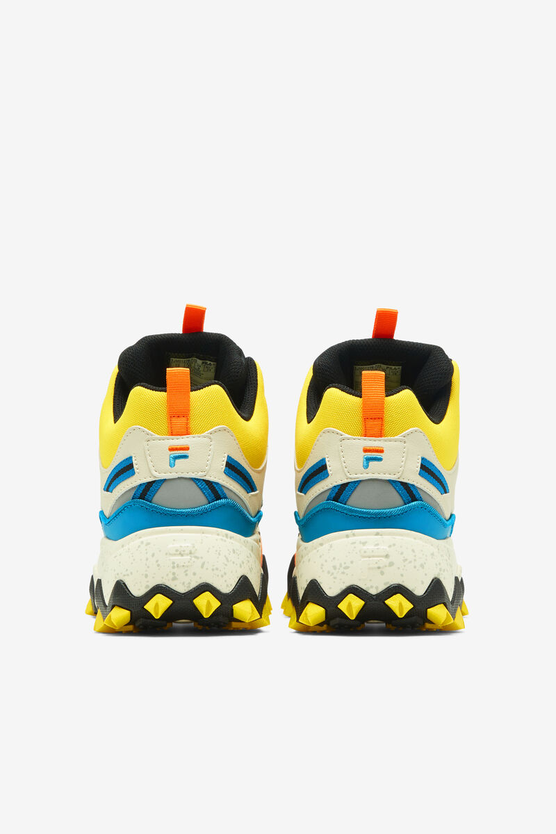 Men's Fila Oakmont Tr Mid - Sneakers & Lifestyle | Fila Sneakers Lemon / Blue | iL7EoTSNoZK